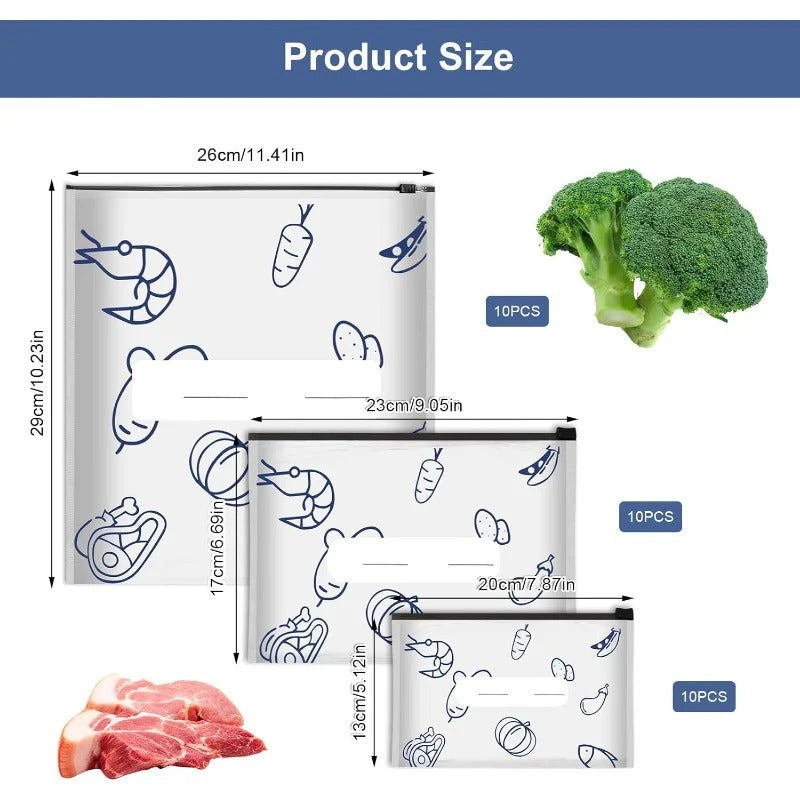 Reusable Aluminum Foil Storage Bags