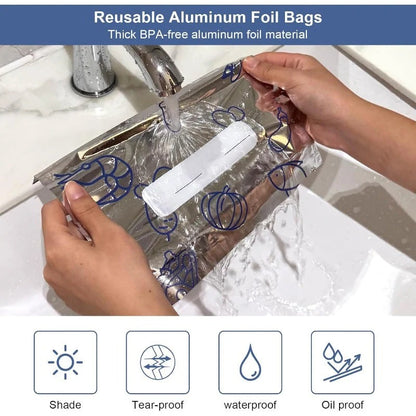 Reusable Aluminum Foil Storage Bags